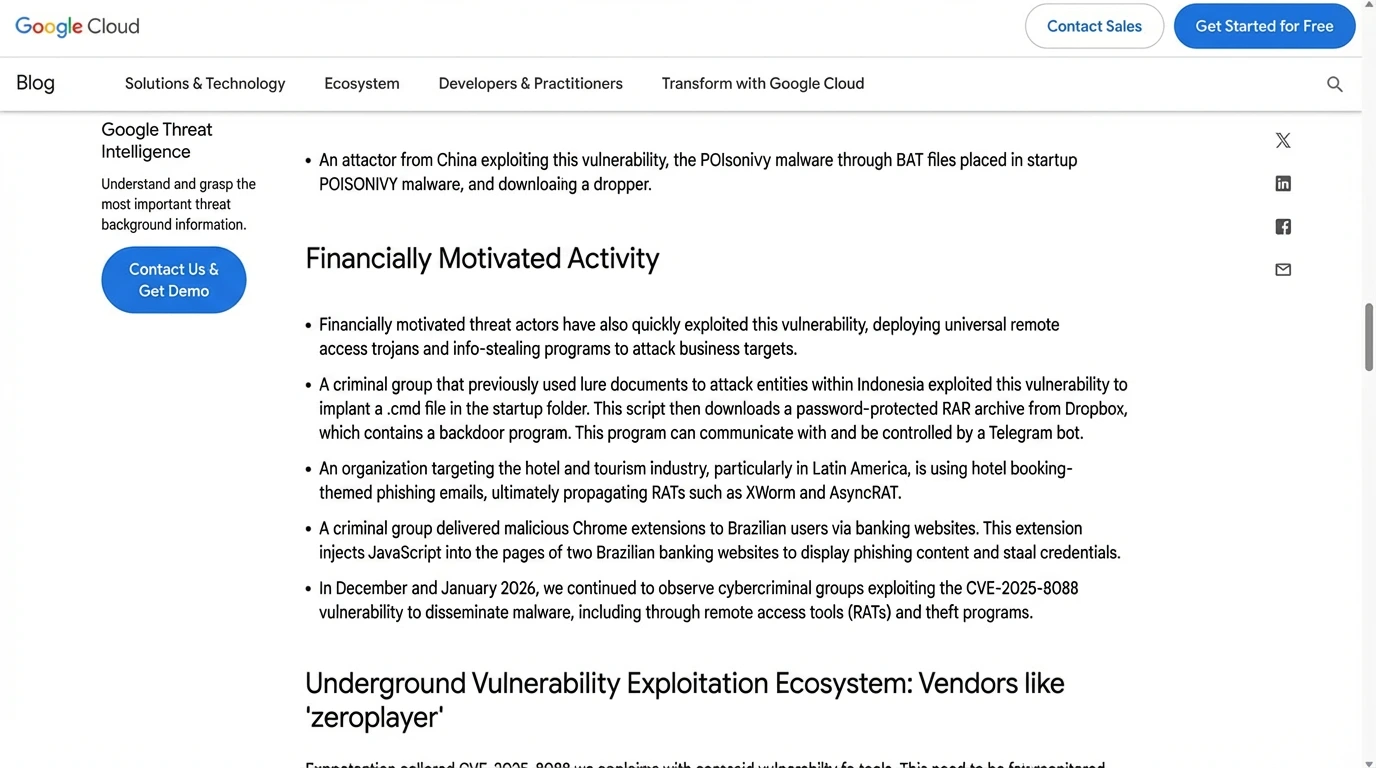 Exploit Commoditization
